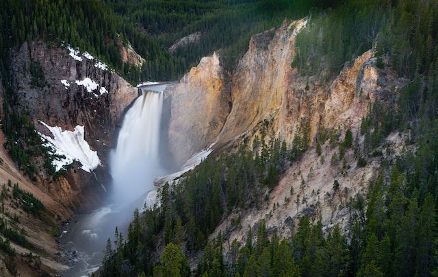 Cataratas Upper y Lower Belleza Sobrecogedora en el Gran Cañon de Yellowstone (3)